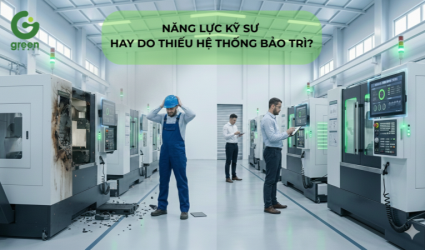 MÁY MÓC BỊ LỖI ĐỘT NGỘT: NĂNG LỰC KỸ SƯ HAY DO THIẾU HỆ THỐNG BẢO TRÌ?