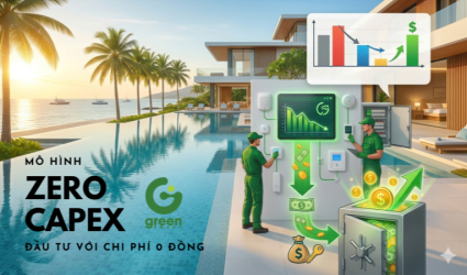 MÔ HÌNH ZERO CAPEX: NÂNG CẤP HẠ  TẦNG THÔNG MINH CHO RESORT VỚI VỐN ĐẦU TƯ 0 ĐỒNG